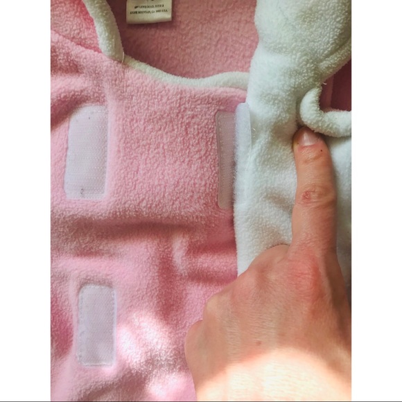 FREE* with purchase pink fleece coat and hat! - Picture 6 of 7